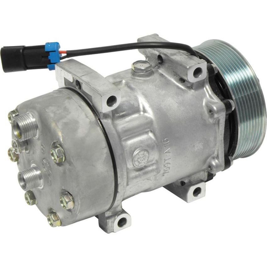 Universal Air Conditioning CO 4667 A/C Compressor -- Sanden SD7H15 Compressor Assembly