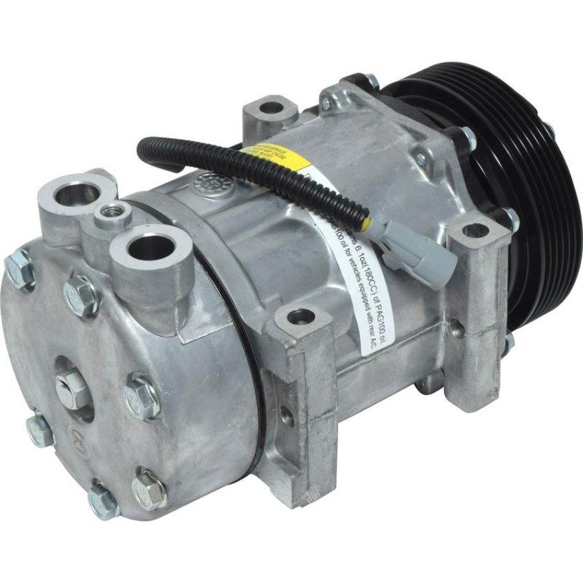Universal Air Conditioning CO 4691C A/C Compressor -- UAC SD7H15 Compressor Assembly