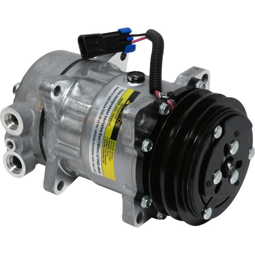 Universal Air Conditioning CO 4696C A/C Compressor -- UAC SD7H15 Compressor Assembly