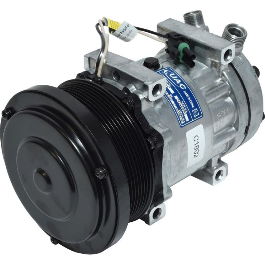 Universal Air Conditioning CO 4698C A/C Compressor -- UAC SD7H15 Compressor Assembly