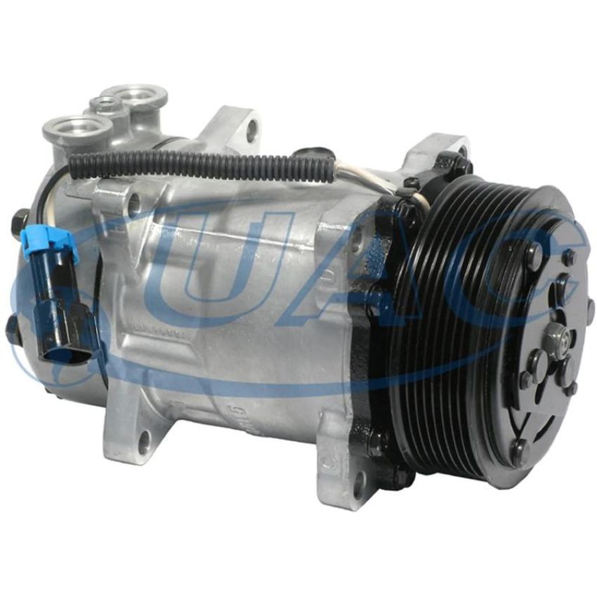 Universal Air Conditioning CO 4705 A/C Compressor -- Sanden SD7H15 Compressor Assembly