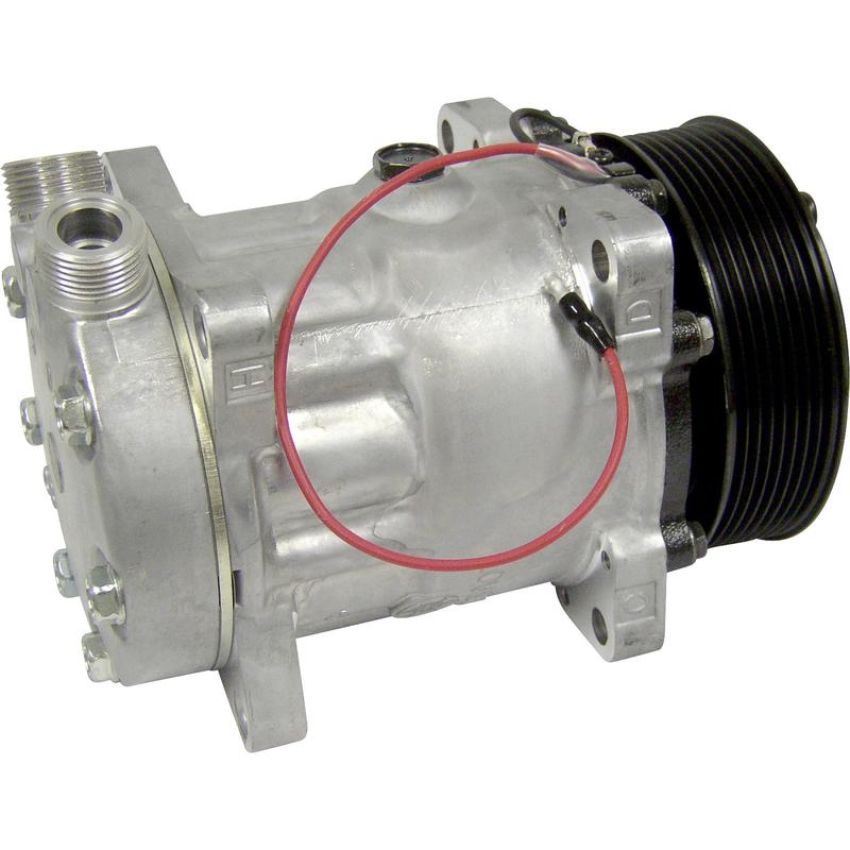Universal Air Conditioning CO 4710 A/C Compressor -- Sanden SD7H15 Compressor Assembly