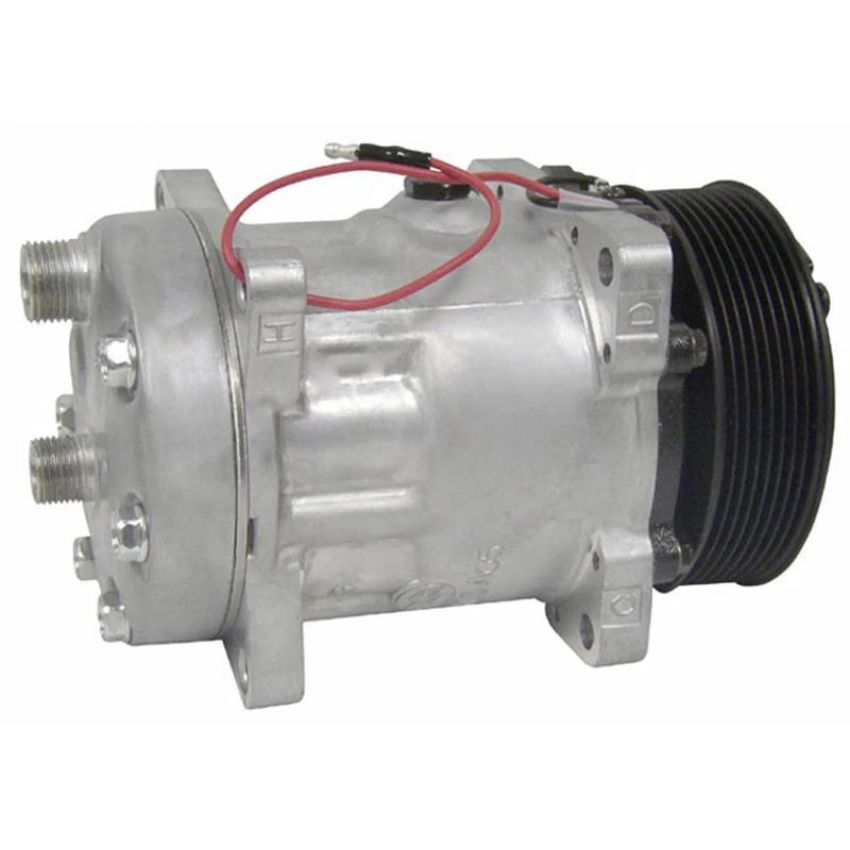 Universal Air Conditioning CO 4712 A/C Compressor -- Sanden SD7H15 Compressor Assembly