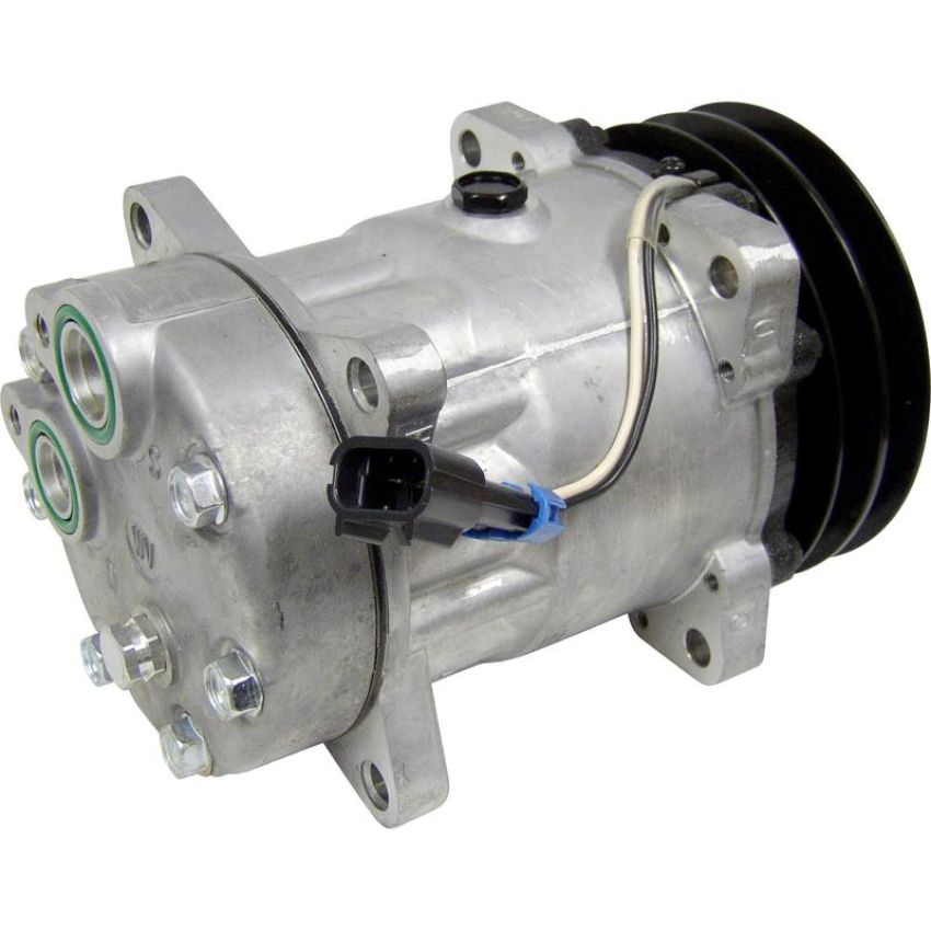 Universal Air Conditioning CO 4717 A/C Compressor -- Sanden SD7H15 Compressor Assembly