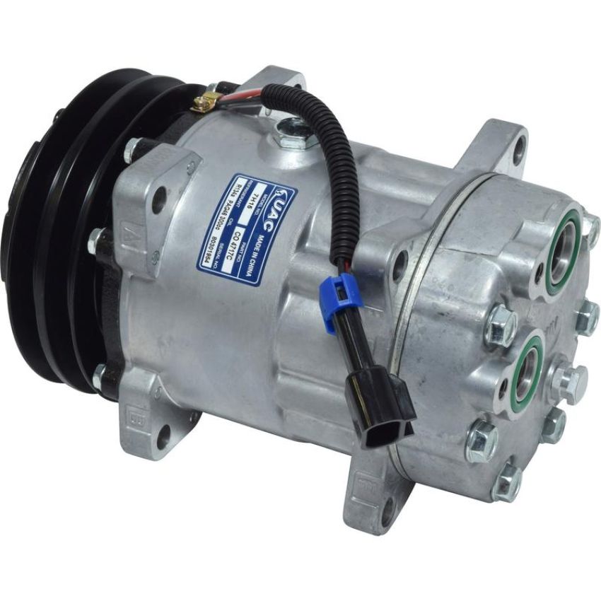 Universal Air Conditioning CO 4717C A/C Compressor -- UAC SD7H15 Compressor Assembly