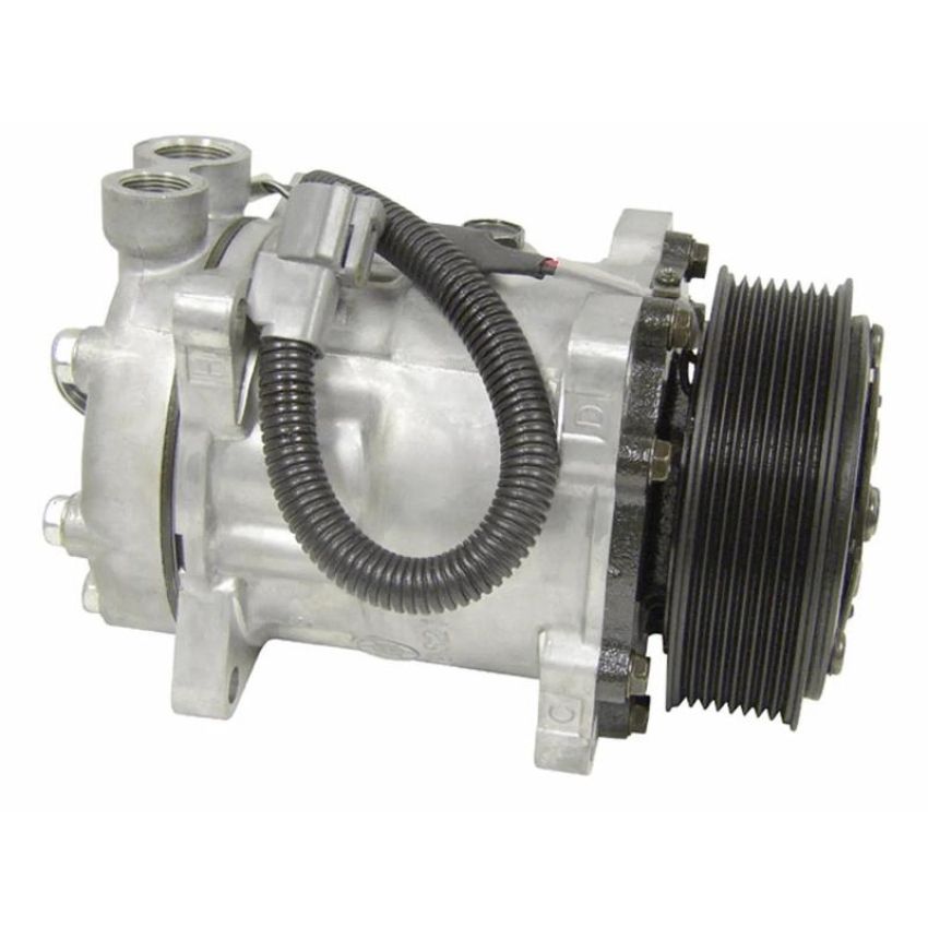 Universal Air Conditioning CO 4718 A/C Compressor -- Sanden SD7H15 Compressor Assembly