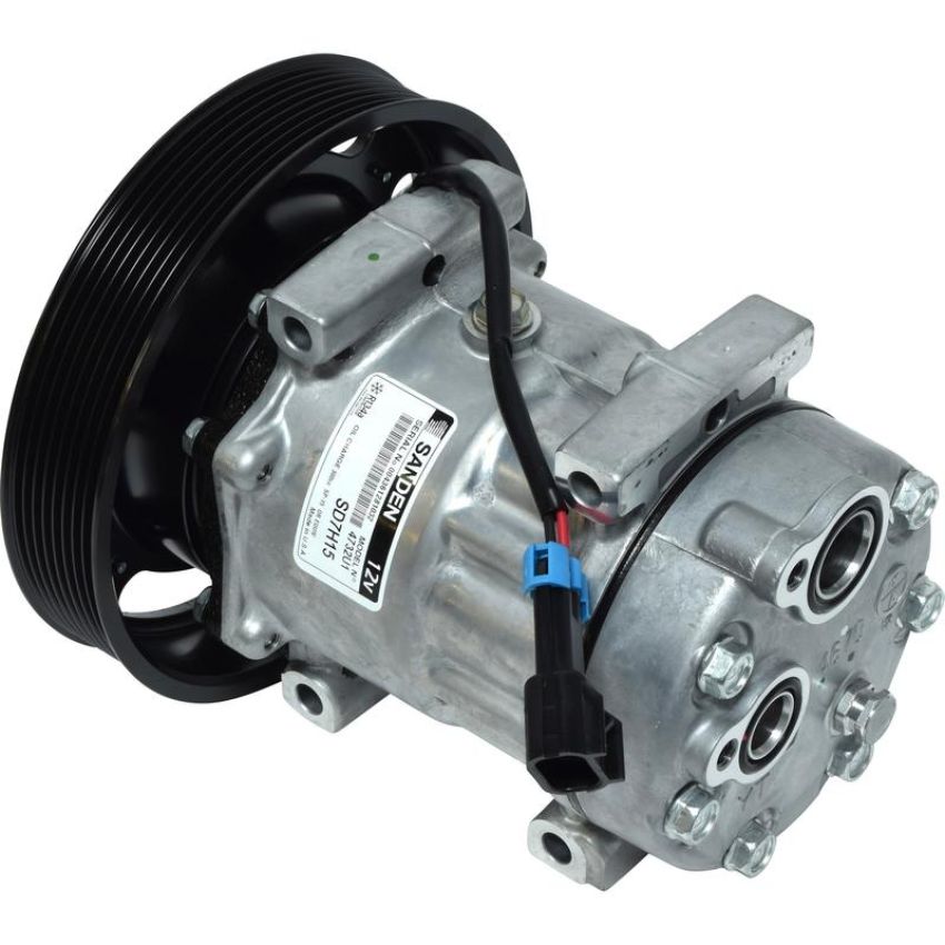 Universal Air Conditioning CO 4732 A/C Compressor -- Sanden SD7H15HD Compressor Assembly