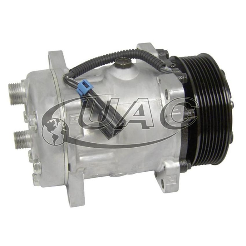 Universal Air Conditioning CO 4739 A/C Compressor -- Sanden SD7H15 Compressor Assembly