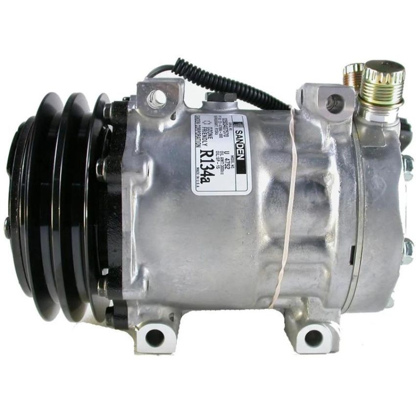 Universal Air Conditioning CO 4752 A/C Compressor -- Sanden SD7H15 Compressor Assembly