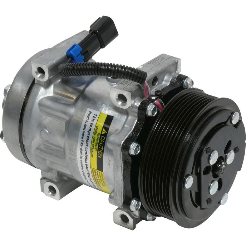Universal Air Conditioning CO 4776C A/C Compressor -- UAC SD7H15 Compressor Assembly