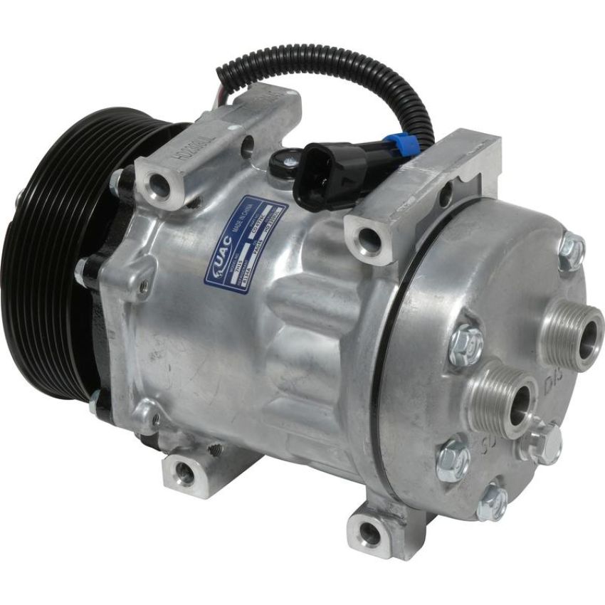 Universal Air Conditioning CO 4776C A/C Compressor -- UAC SD7H15 Compressor Assembly