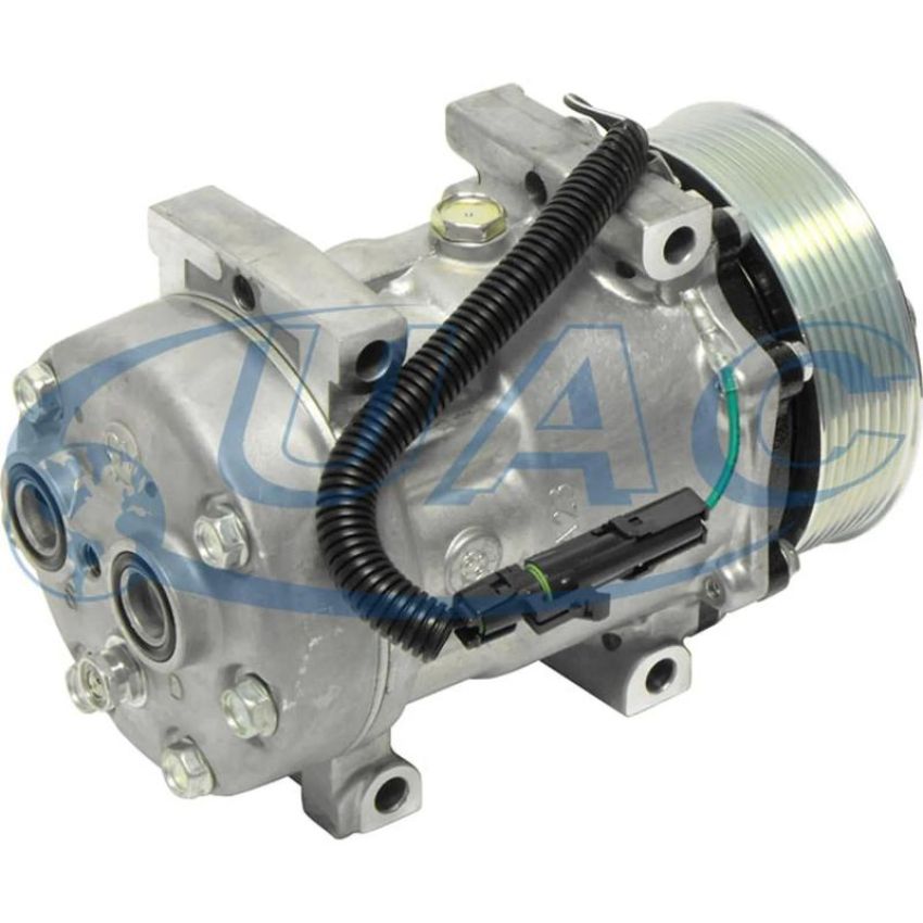 Universal Air Conditioning CO 4800 A/C Compressor -- Sanden SD7H15 Compressor Assembly