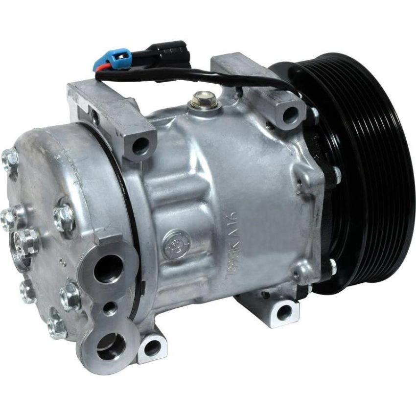 Universal Air Conditioning CO 4802 A/C Compressor -- Sanden SD7H15 Compressor Assembly