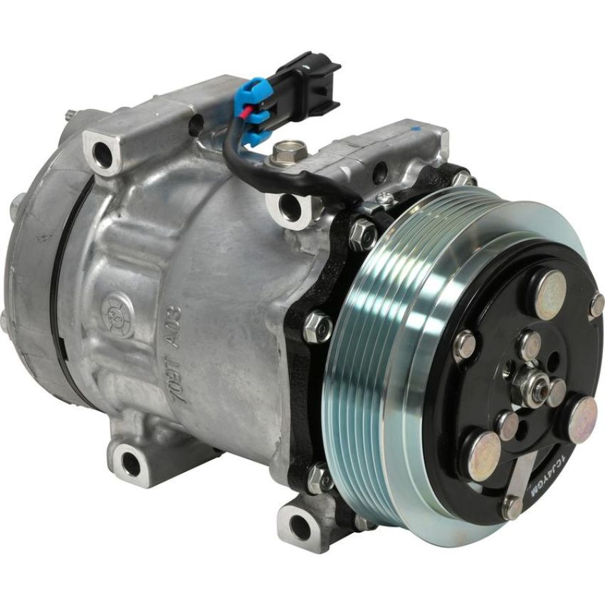 Universal Air Conditioning CO 4815 A/C Compressor -- Sanden SD7H15 Compressor Assembly