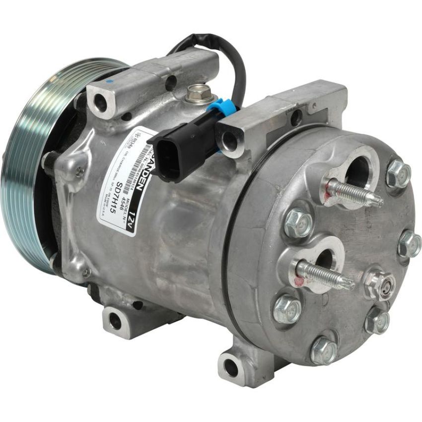 Universal Air Conditioning CO 4815 A/C Compressor -- Sanden SD7H15 Compressor Assembly