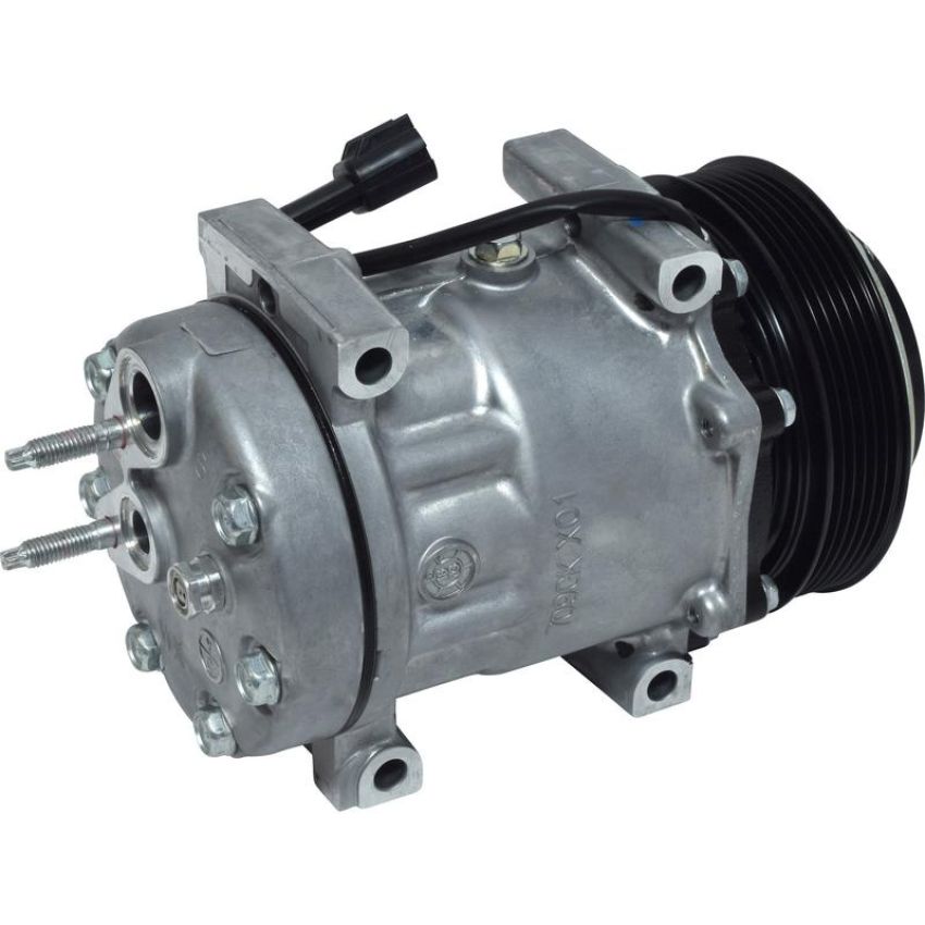 Universal Air Conditioning CO 4859 A/C Compressor -- Sanden SD7H15 Compressor Assembly
