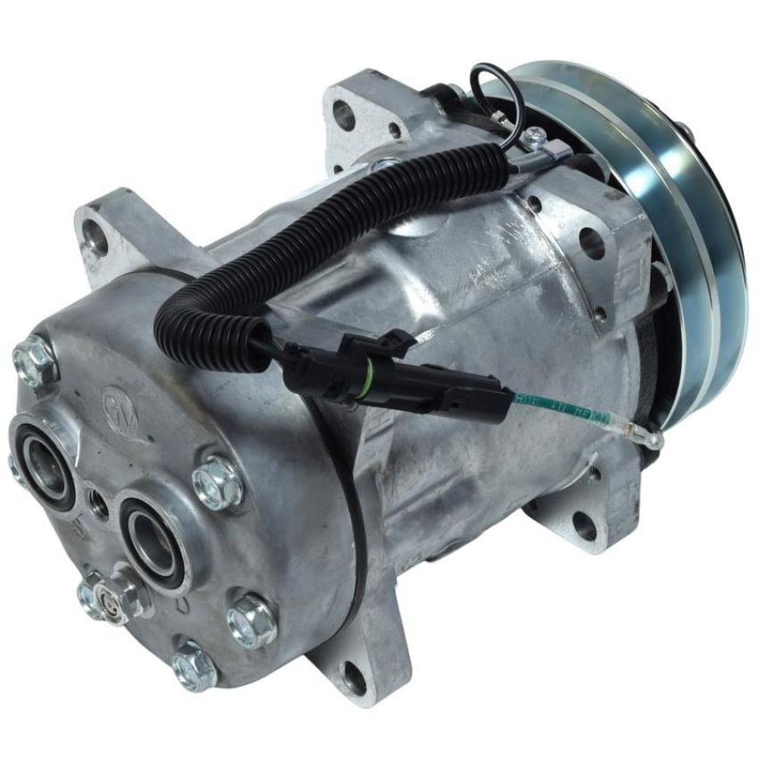 Universal Air Conditioning CO 4860 A/C Compressor -- Sanden FLX7 Compressor Assembly