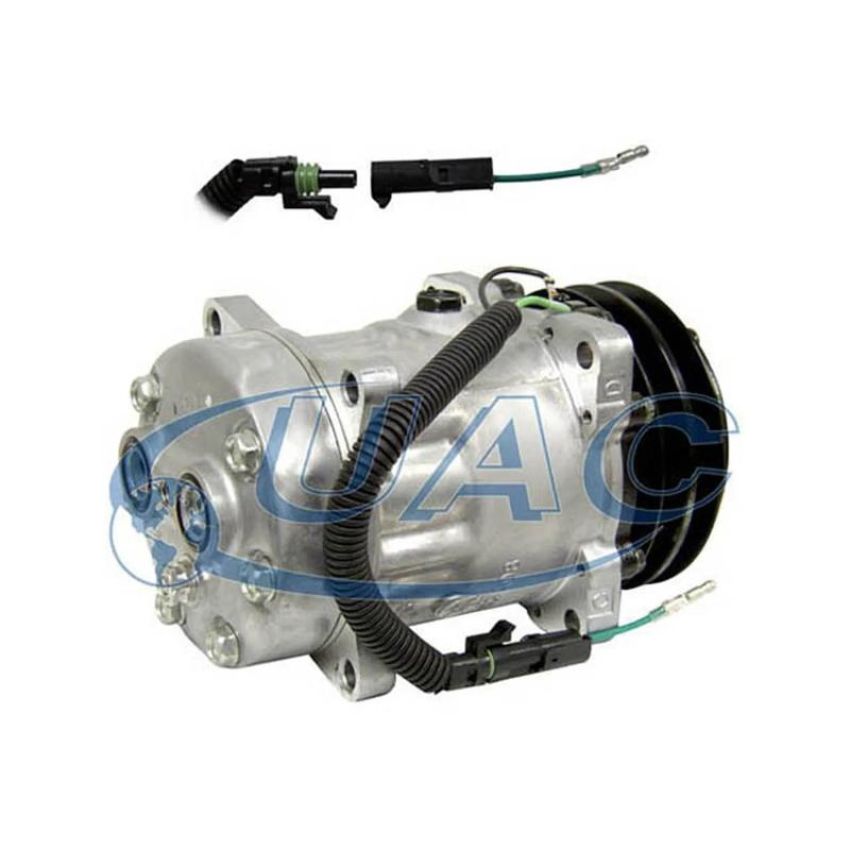 Universal Air Conditioning CO 4862 A/C Compressor -- Sanden FLX7 Compressor Assembly