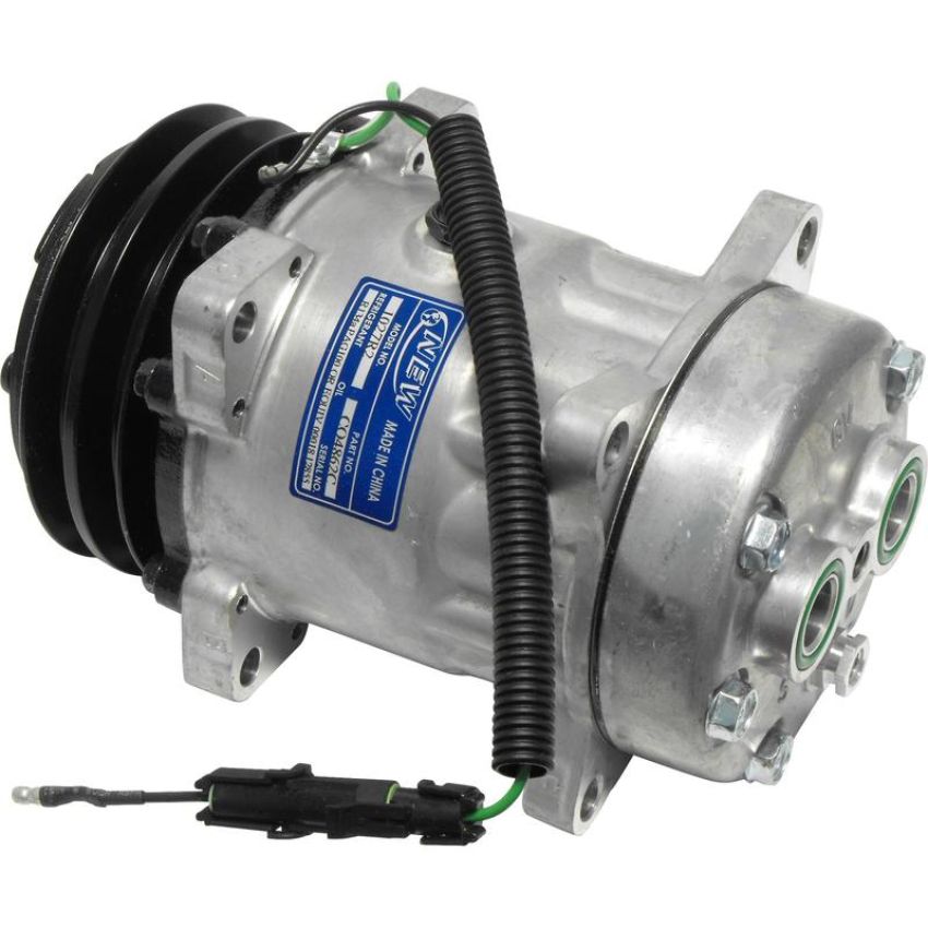 Universal Air Conditioning CO 4862C A/C Compressor -- UAC FLX7 Compressor Assembly