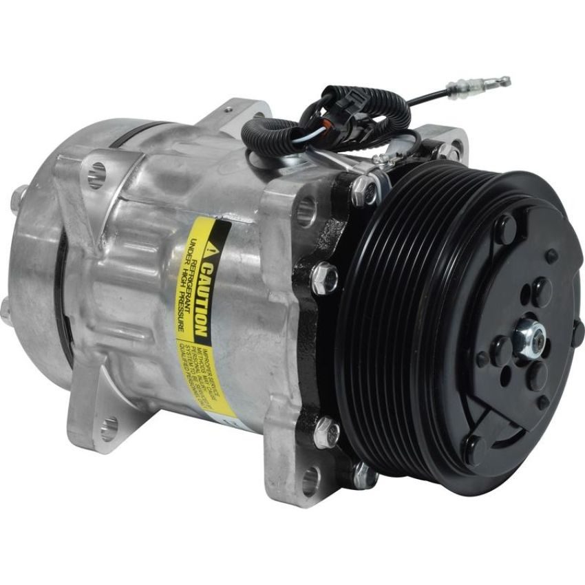 Universal Air Conditioning CO 4864C A/C Compressor -- UAC FLX7 Compressor Assembly