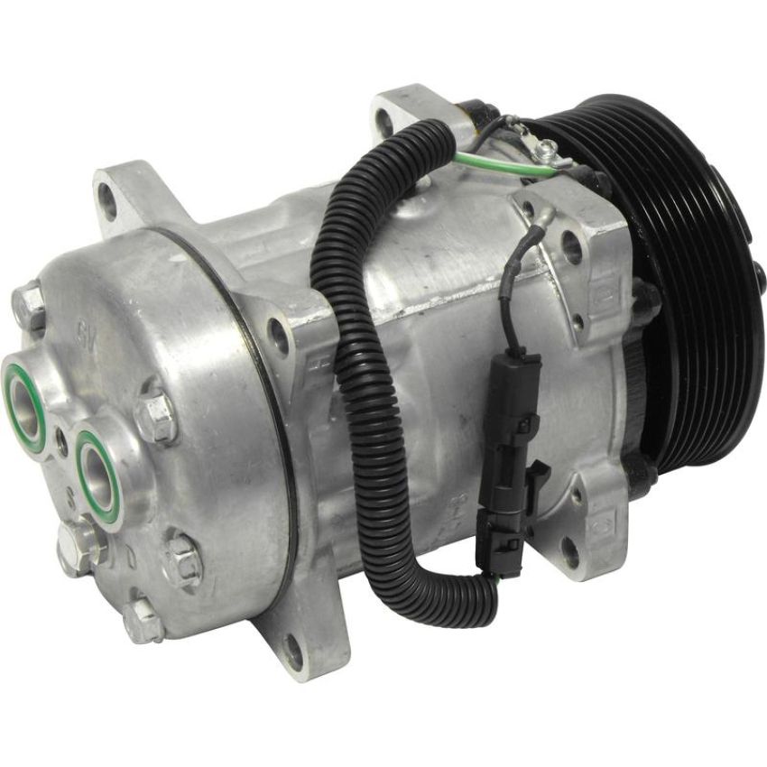Universal Air Conditioning CO 4866C A/C Compressor -- UAC FLX7 Compressor Assembly
