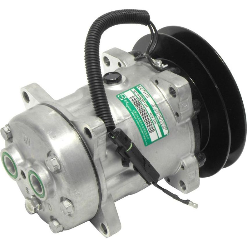 Universal Air Conditioning CO 4868C A/C Compressor -- UAC FLX7 Compressor Assembly