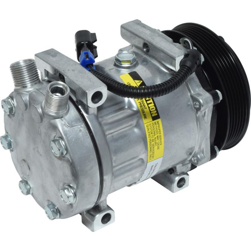 Universal Air Conditioning CO 4883C A/C Compressor -- UAC SD7H15 Compressor Assembly