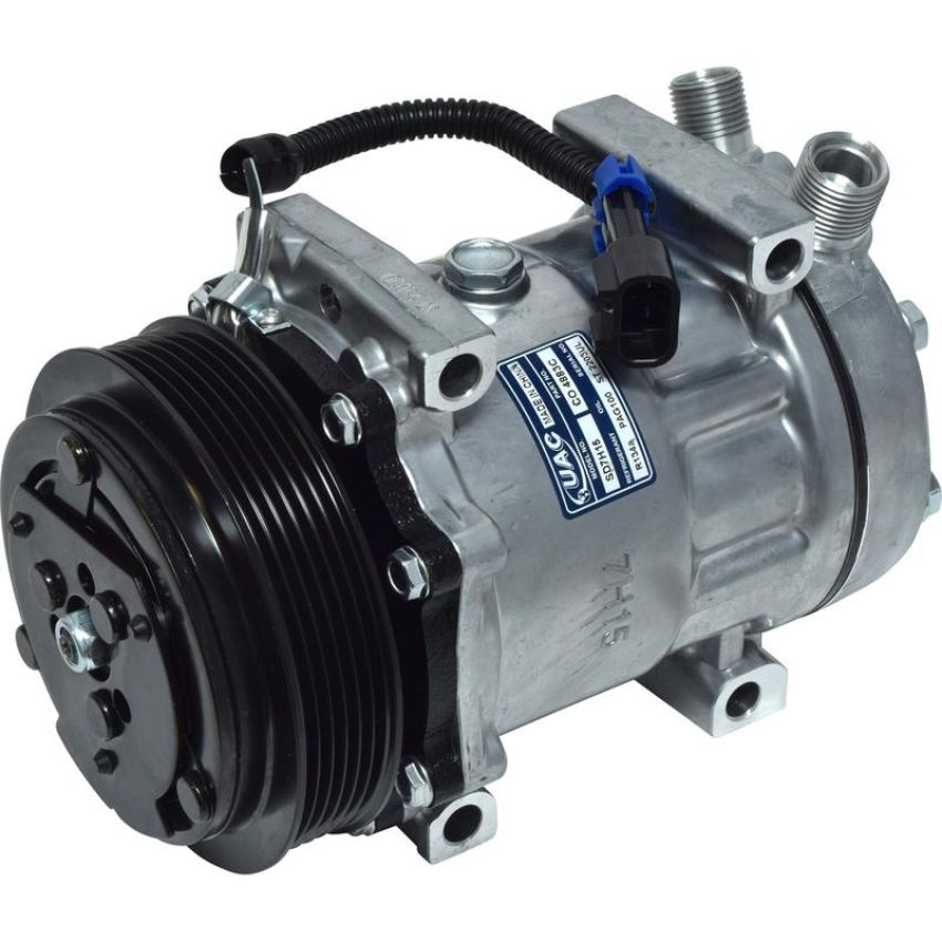 Universal Air Conditioning CO 4883C A/C Compressor -- UAC SD7H15 Compressor Assembly