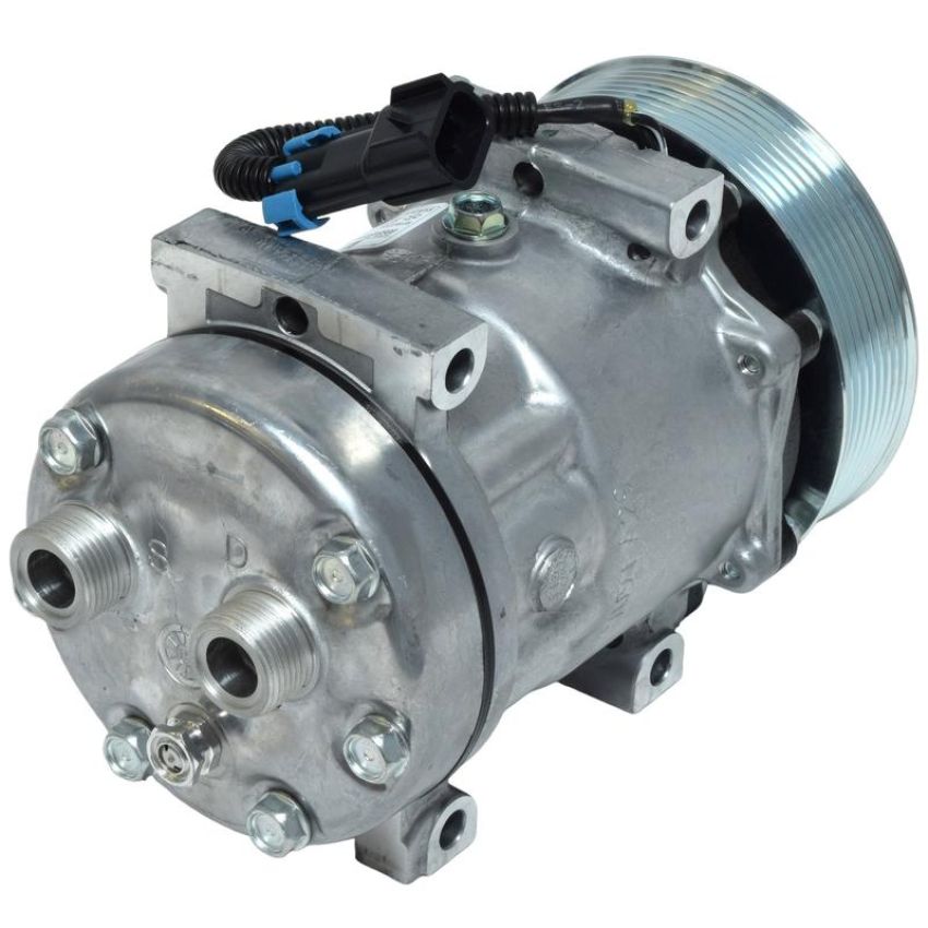 Universal Air Conditioning CO 4885 A/C Compressor -- Sanden SD7H15 Compressor Assembly
