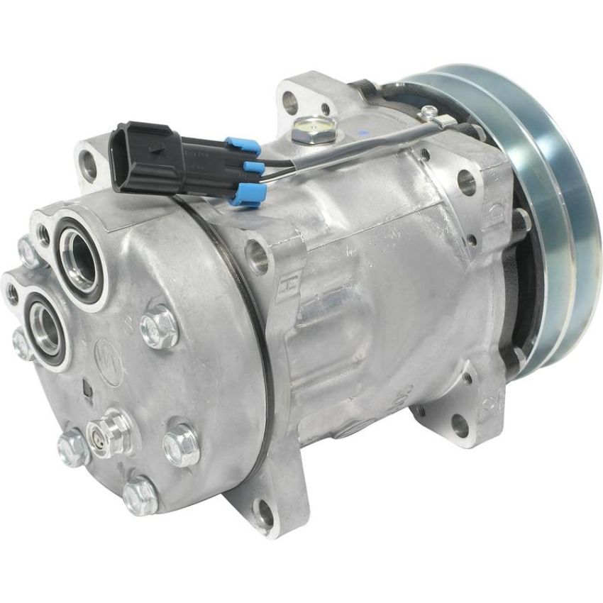 Universal Air Conditioning CO 4893 A/C Compressor -- Sanden SD7H15 Compressor Assembly