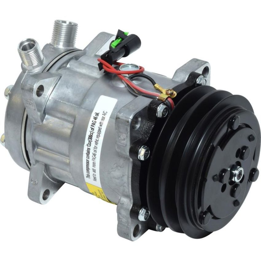 Universal Air Conditioning CO 4896C A/C Compressor -- UAC SD7H15 Compressor Assembly
