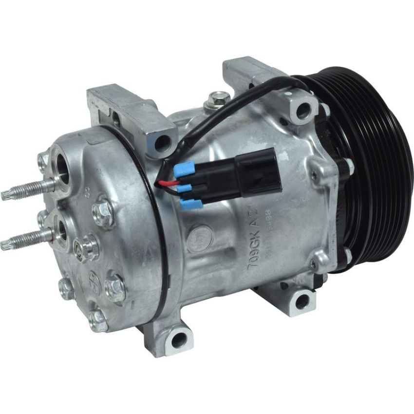 Universal Air Conditioning CO 4945 A/C Compressor -- Sanden SD7H15 Compressor Assembly
