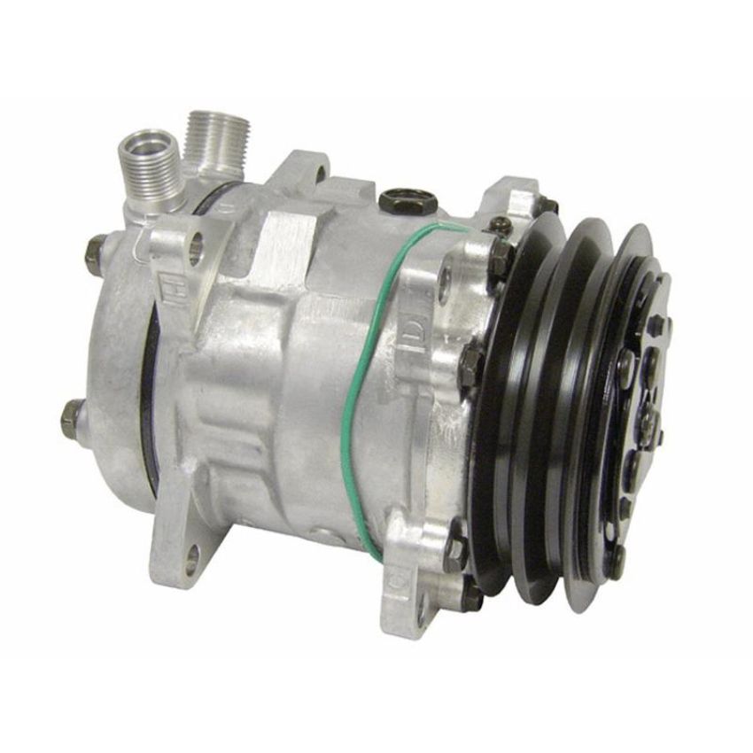 Universal Air Conditioning CO 5073 A/C Compressor -- Sanden SD5H09 Compressor Assembly