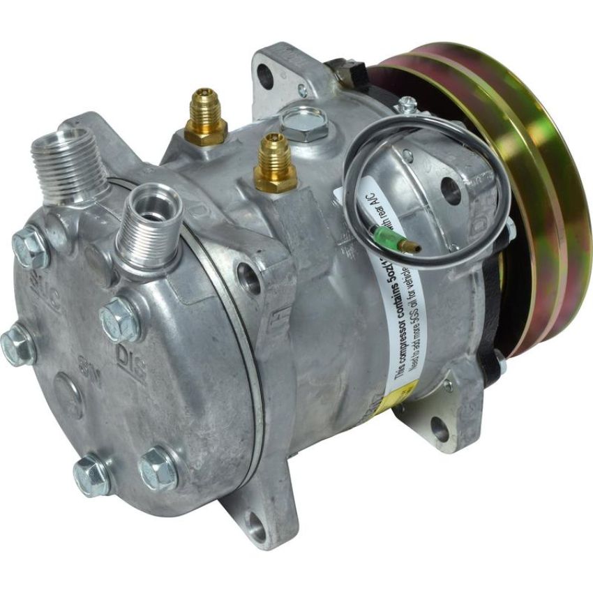 Universal Air Conditioning CO 5104C A/C Compressor -- UAC SD507 Compressor Assembly