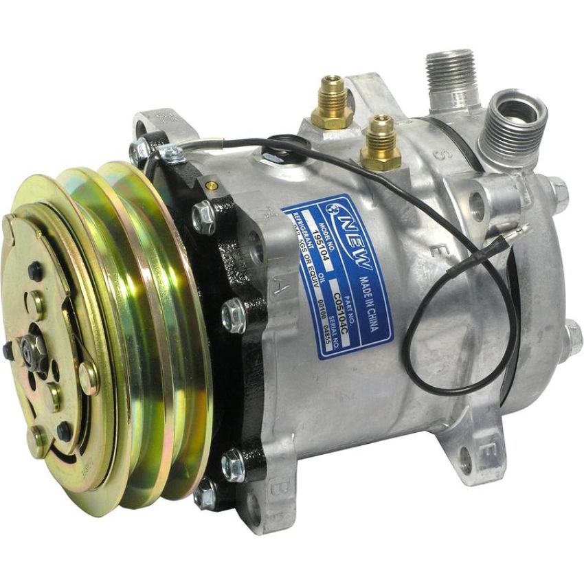 Universal Air Conditioning CO 5104C A/C Compressor -- UAC SD507 Compressor Assembly