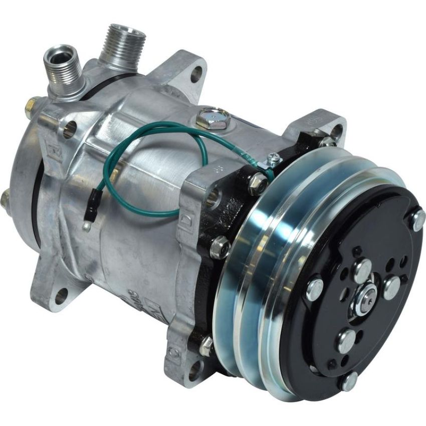 Universal Air Conditioning CO 5355 A/C Compressor -- Sanden SD5L14 Compressor Assembly