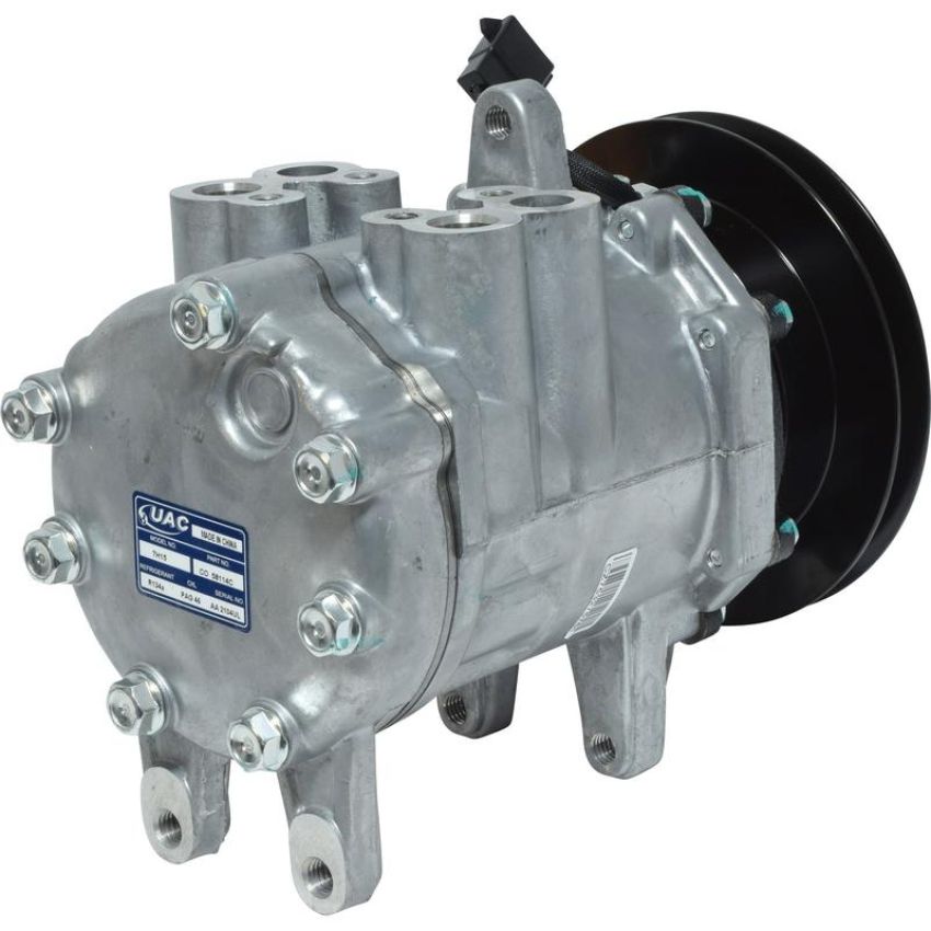 Universal Air Conditioning CO 58114C A/C Compressor -- UAC FS6 Compressor Assembly