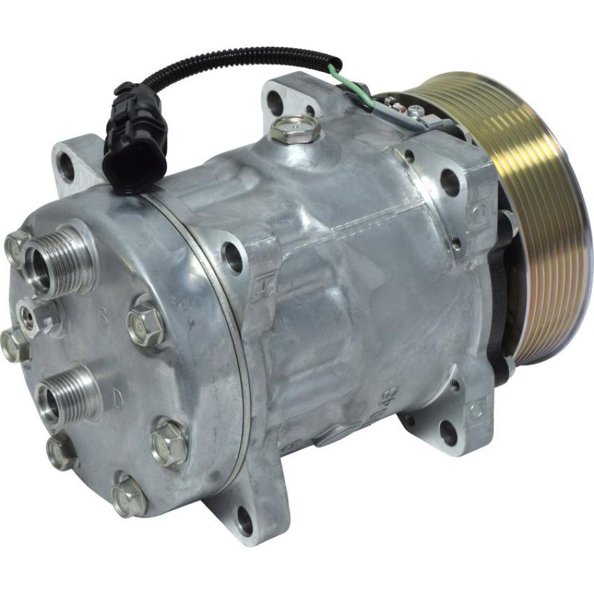 Universal Air Conditioning CO 6012 A/C Compressor -- Sanden SD7H15 Compressor Assembly