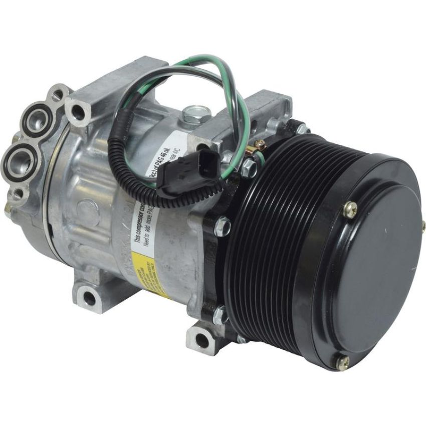 Universal Air Conditioning CO 6095C A/C Compressor -- UAC SD7H15 Compressor Assembly