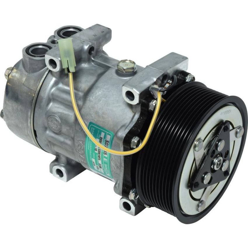 Universal Air Conditioning CO 6106 A/C Compressor -- Sanden SD7H15 Compressor Assembly