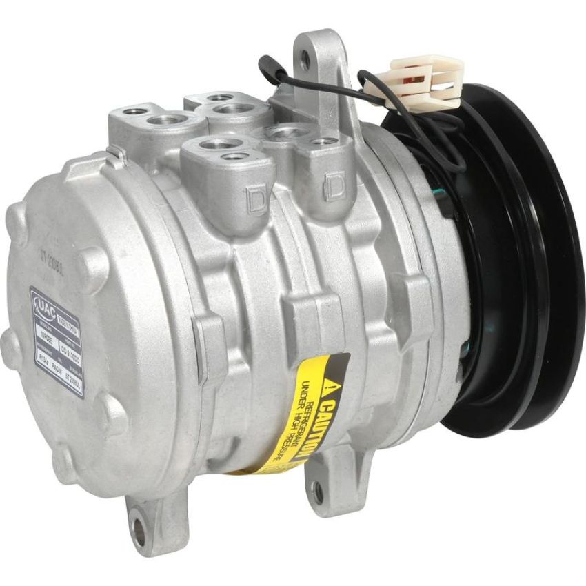 Universal Air Conditioning CO 6130DC A/C Compressor -- UAC 10P08E Compressor Assembly