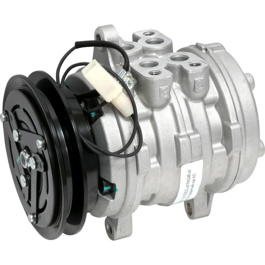 Universal Air Conditioning CO 6130DC A/C Compressor -- UAC 10P08E Compressor Assembly