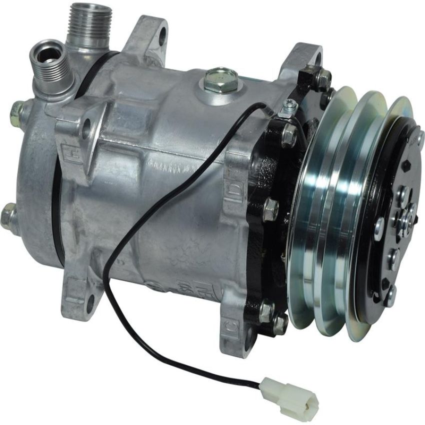 Universal Air Conditioning CO 6321 A/C Compressor -- Sanden SD5H11 Compressor Assembly