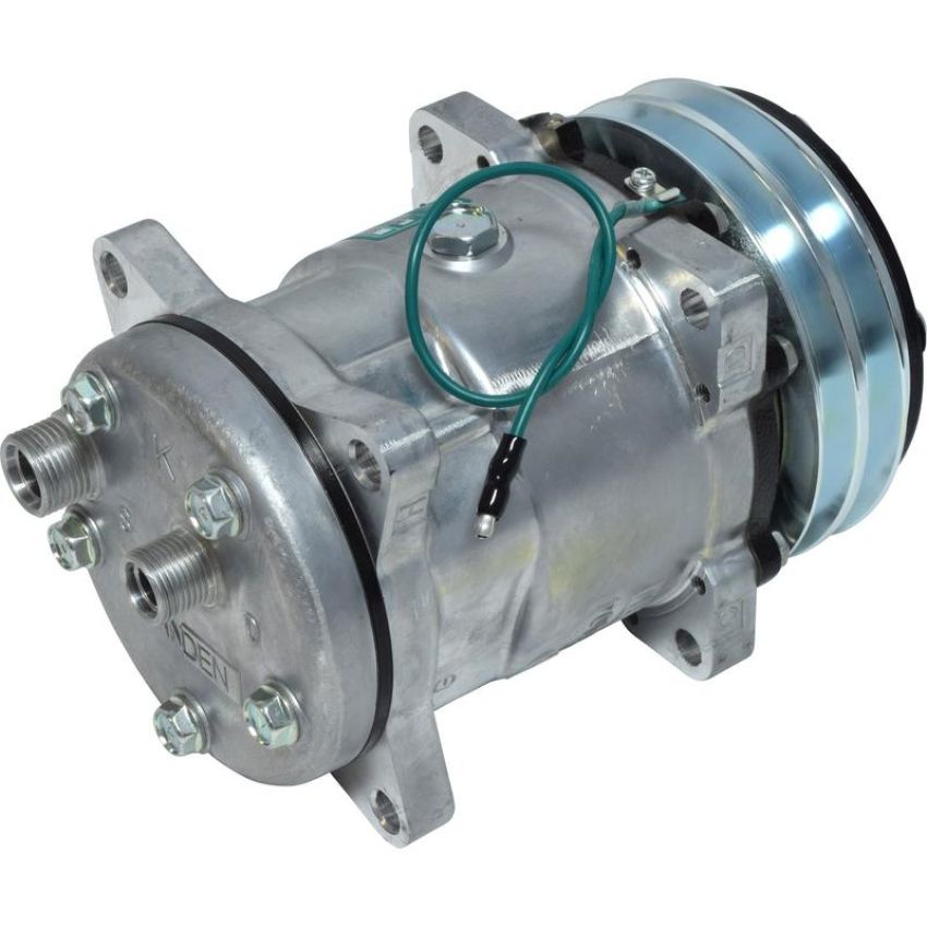 Universal Air Conditioning CO 6634 A/C Compressor -- Sanden SD5H14 Compressor Assembly