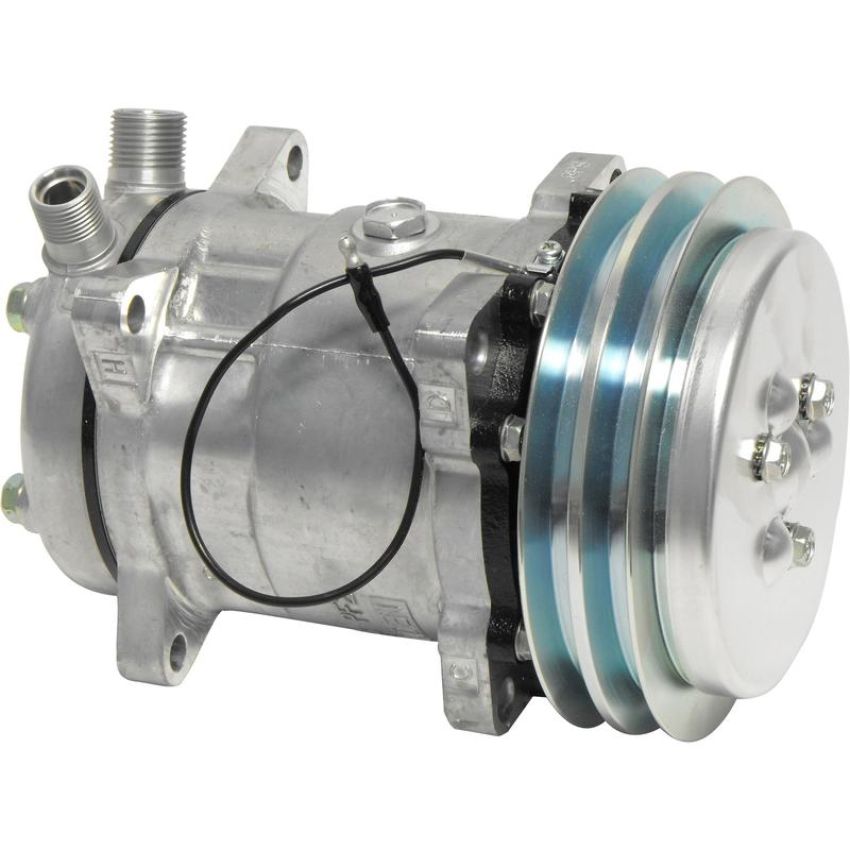 Universal Air Conditioning CO 6651 A/C Compressor -- Sanden SD5H14 Compressor Assembly