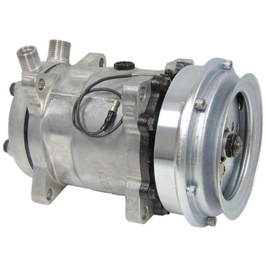 Universal Air Conditioning CO 6674 A/C Compressor -- Sanden SD5H14 Compressor Assembly