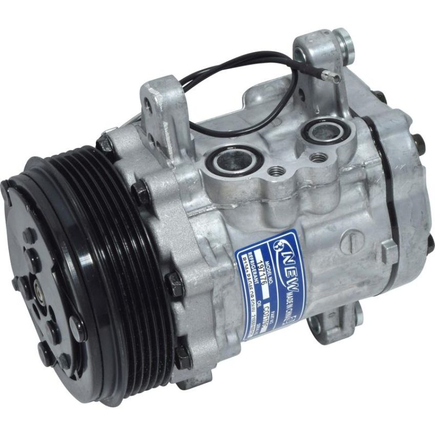 Universal Air Conditioning CO 7176C A/C Compressor -- UAC SD7B10 Compressor Assembly