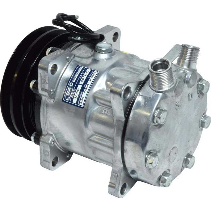 Universal Air Conditioning CO 7312C A/C Compressor -- UAC SD7H13 Compressor Assembly