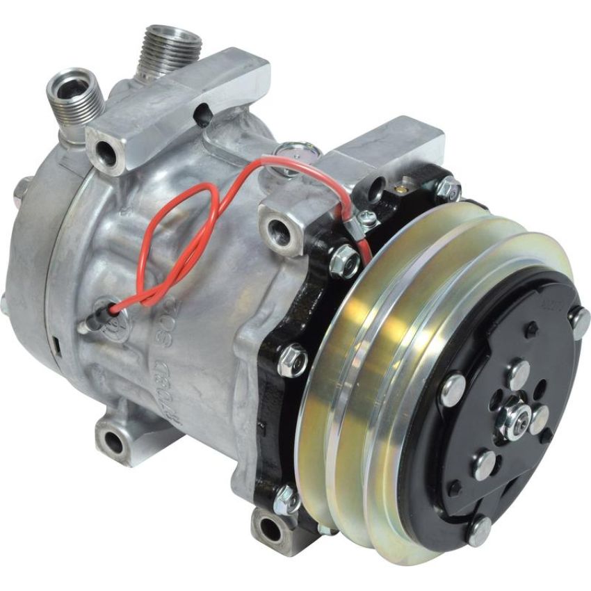Universal Air Conditioning CO 7321 A/C Compressor -- Sanden SD7H13 Compressor Assembly