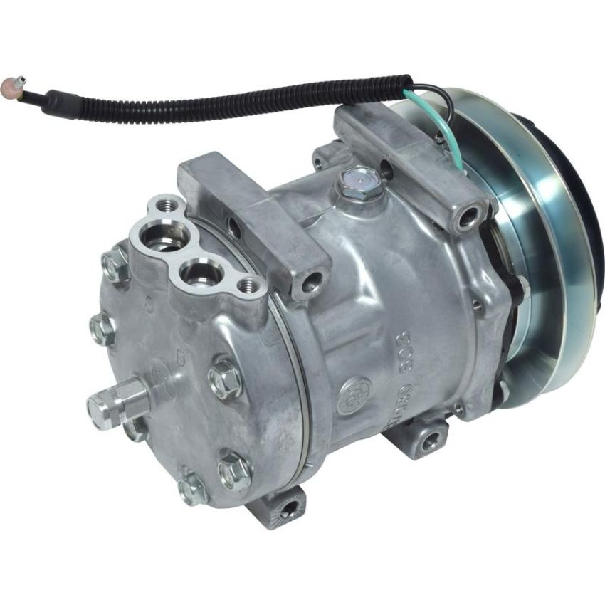 Universal Air Conditioning CO 7360 A/C Compressor -- Sanden SD7H13 Compressor Assembly